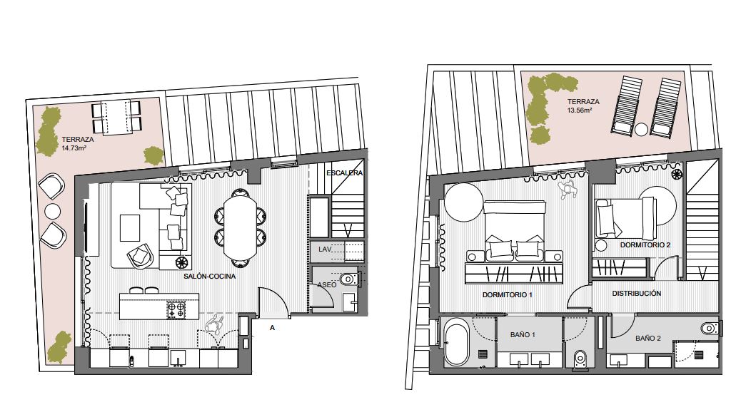 DÚPLEX DE LUXE DE 2 DORMITORIS A ESTRENAR AMB VISTES AL MAR ÚLTIMES 2 UNITATS! Des de 1.845.000 €