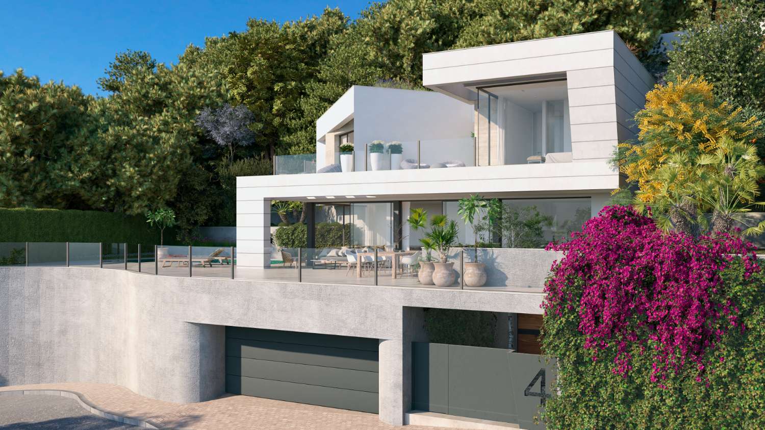 VILLAS DE LUJO A ESTRENAR, CON VISTAS AL MAR EN PINARES DE SAN ANTON